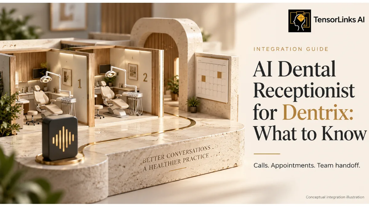 AI Dental Receptionist for Dentrix: What to Know
