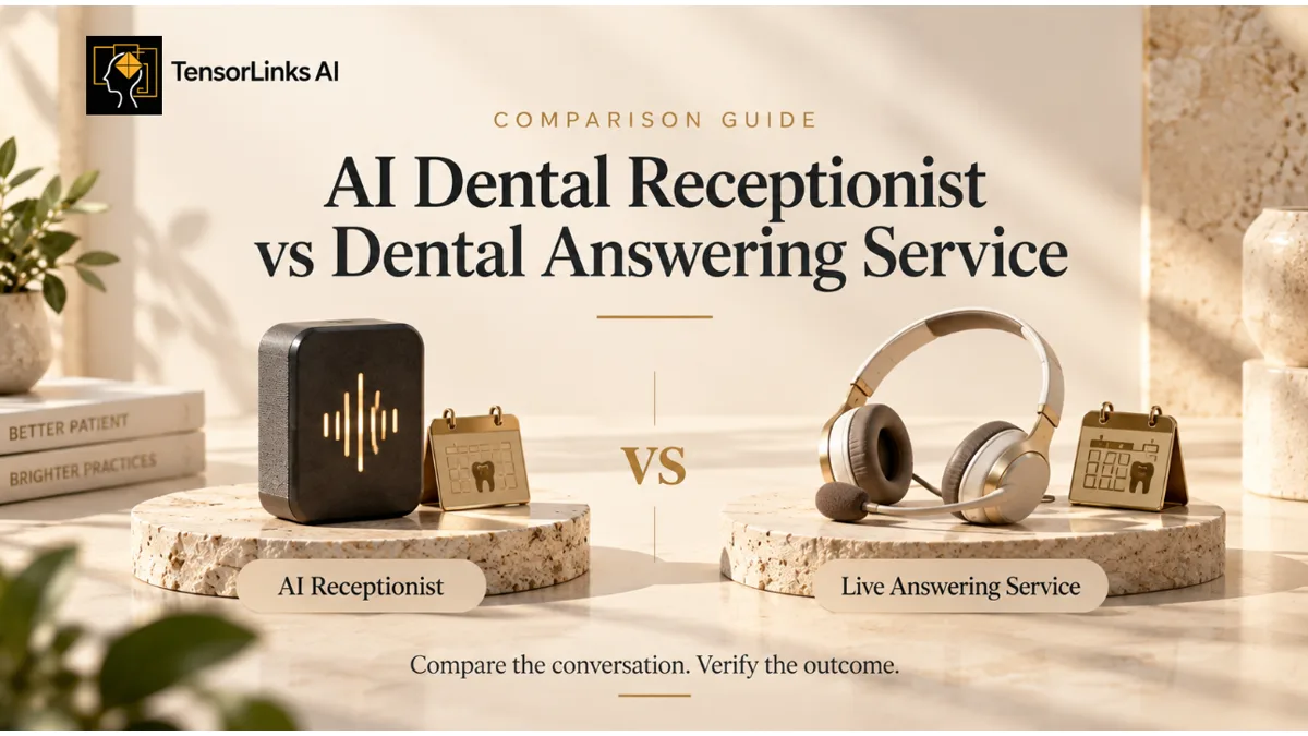 AI Dental Receptionist vs Dental Answering Service